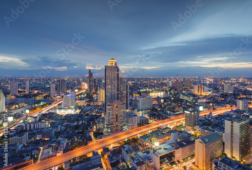 Photography Bangkok Skyline, Thailand