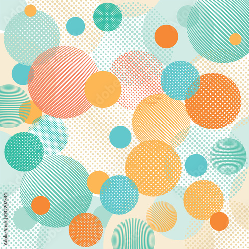 Geometrische Punkte illustration