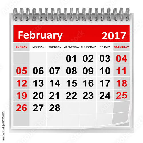 Calendar - February 2017