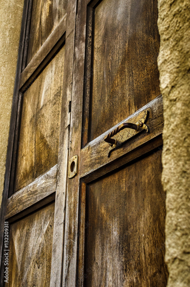 Medieval Door in San Marino