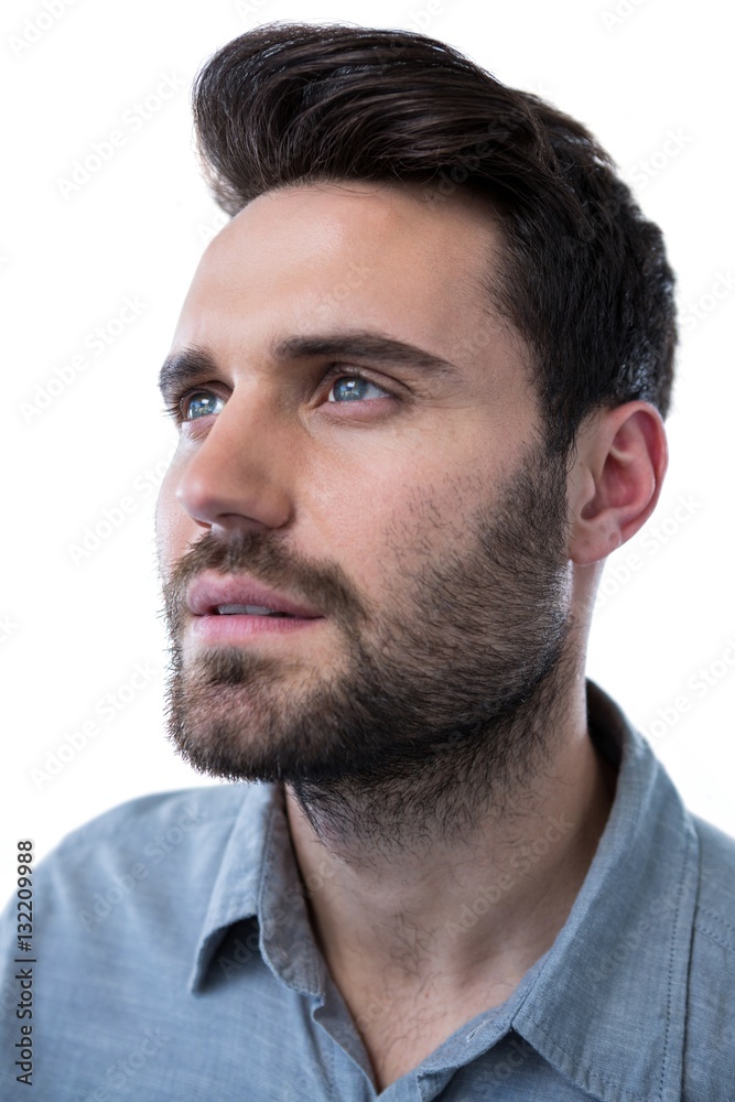 Thoughtful man Thoughtful man