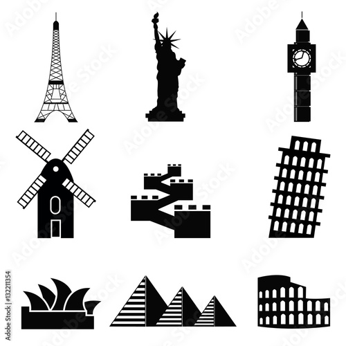 famous places and monuments around the world