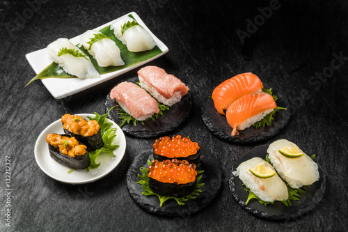 本格握り寿司 Japanese gourmet genuine finger sushi