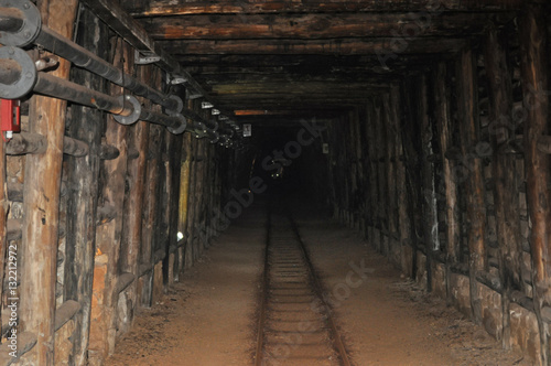 underground mine railway © hibiscus81