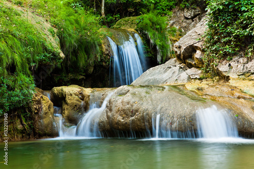 Foto Beautiful Waterfall in Soroa, (Vinales) Pinar del Rio, Cuba