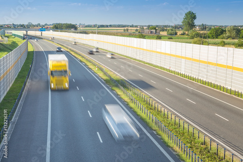 Highway noise barriers