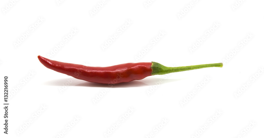 Chili pepper isolated on white background Chili pepper isolated on white background