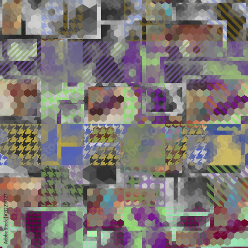 Geometric abstract pattern.