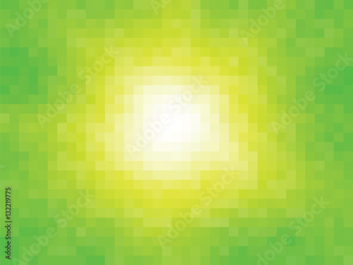 abstract geometric green ray bio background