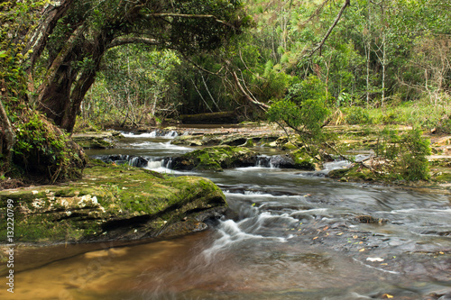 landscapes beautiful water fall at Phu Kradueng National Park
