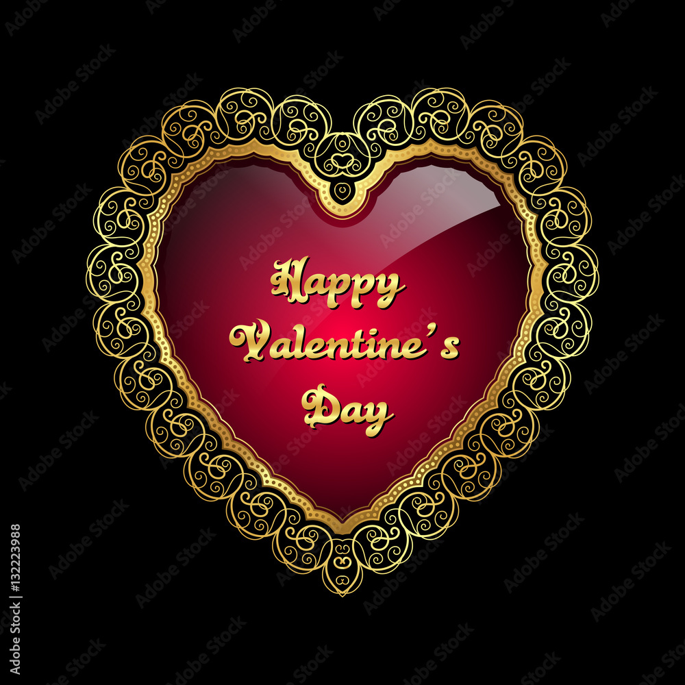 Valentines Day greeting card Valentines Day greeting card