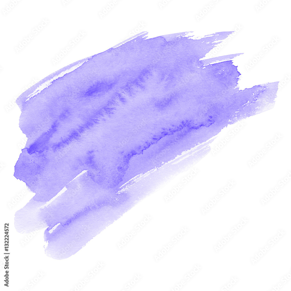 Hand drawn watercolor background of pastel natural delicate shade. A  watercolour spot. Gentle purple color. It is possible to use for wrap,  wallpaper, website, decor. Isolated on white background. Stock Illustration  |