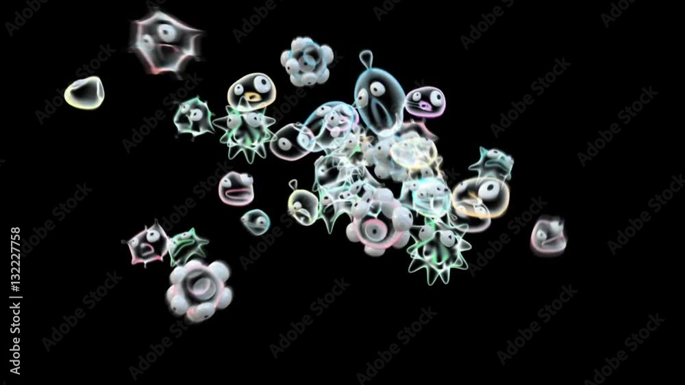 Bacteria - 3D Animation Bacteria - 3D Animation
