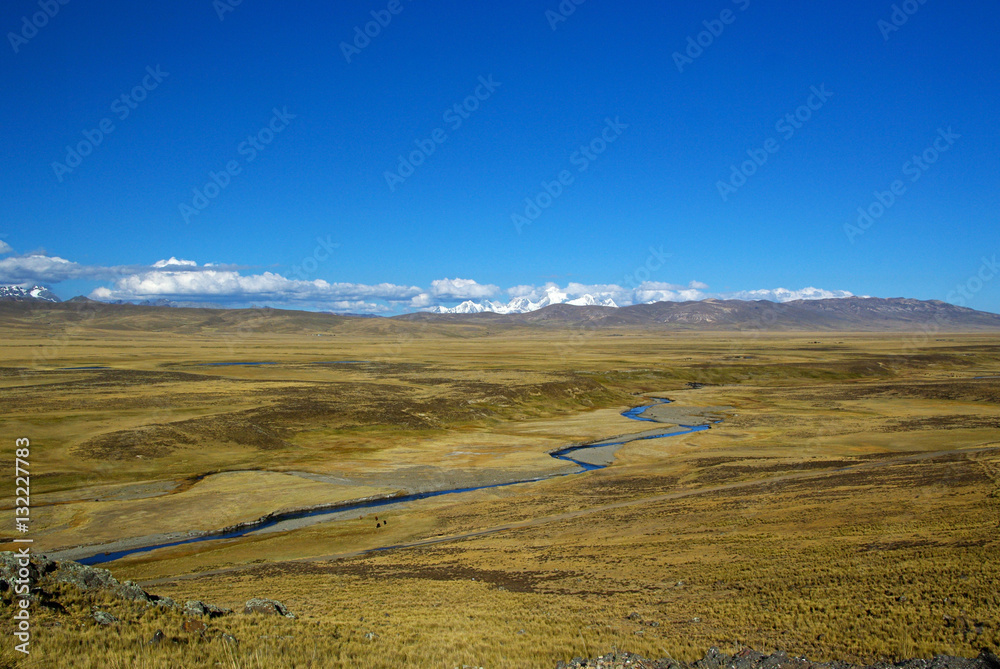 Obraz premium riviere montagne