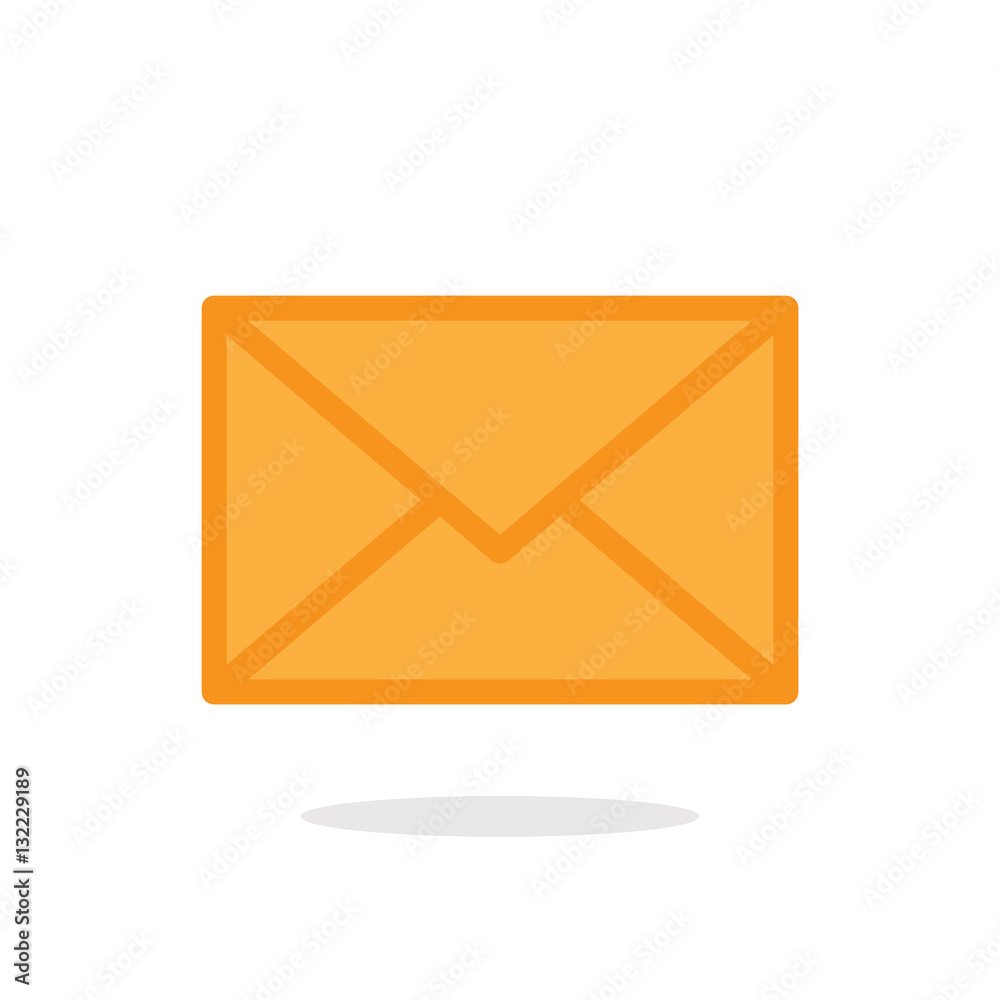 Mail icon vector isolated Mail icon vector isolated
