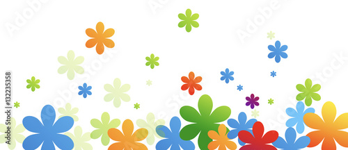 primavera, estate, fiori, sfondo