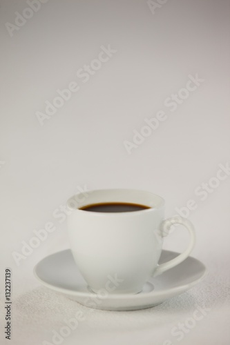 Cup of black coffee