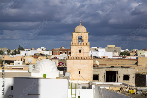 El Jem city view from the R...
