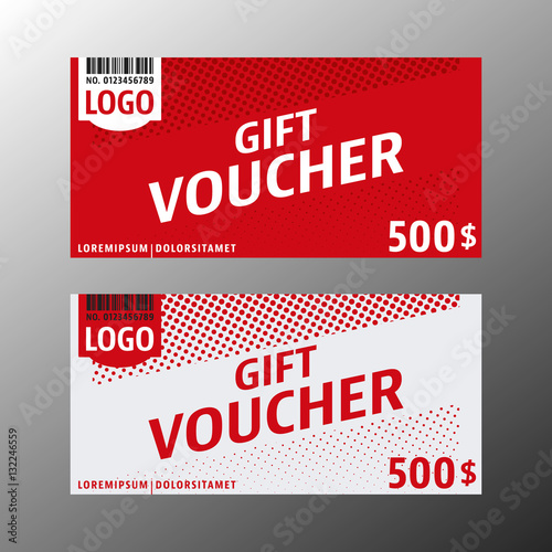 Gift voucher template