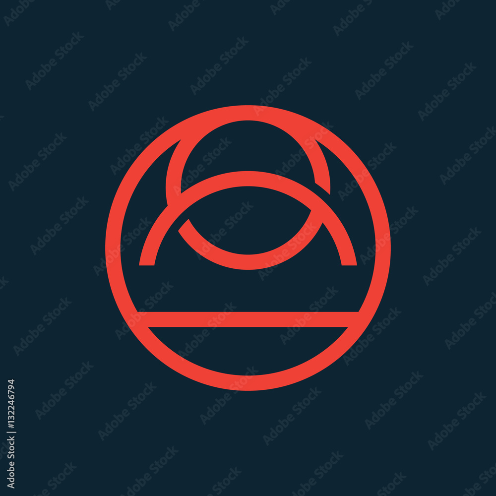 creative abstract circle symbol vector illustration creative abstract circle symbol vector illustration