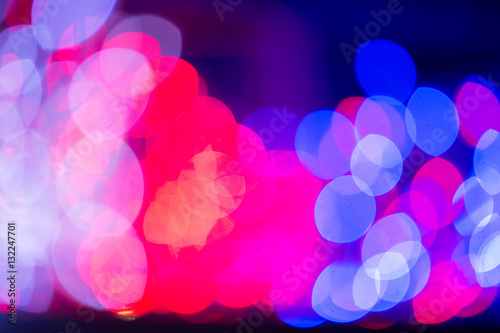 colorful abstract bokeh background