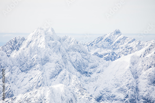 Winter in High Tatras Mountains. High Tatry. Slovakia. Vysoke Tatry.