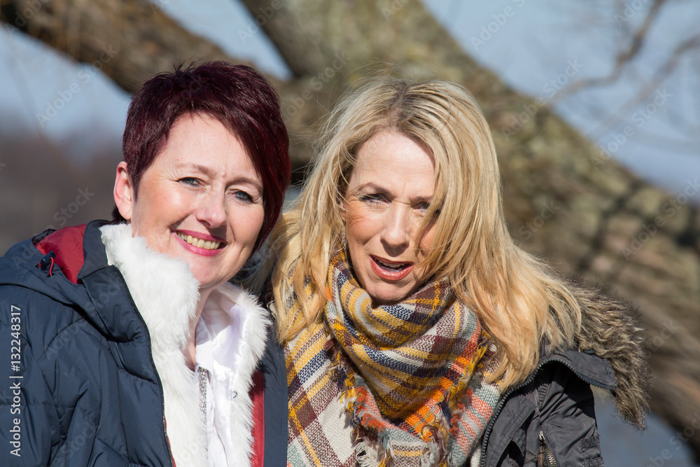 Obraz premium Beste Freundinnen