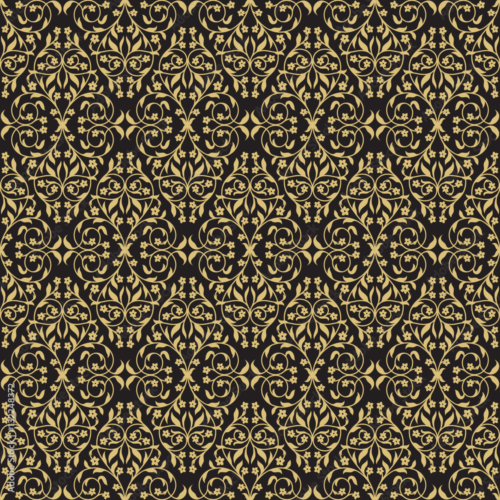 Seamless pattern inspired by victorian ornaments Seamless pattern inspired by victorian ornaments