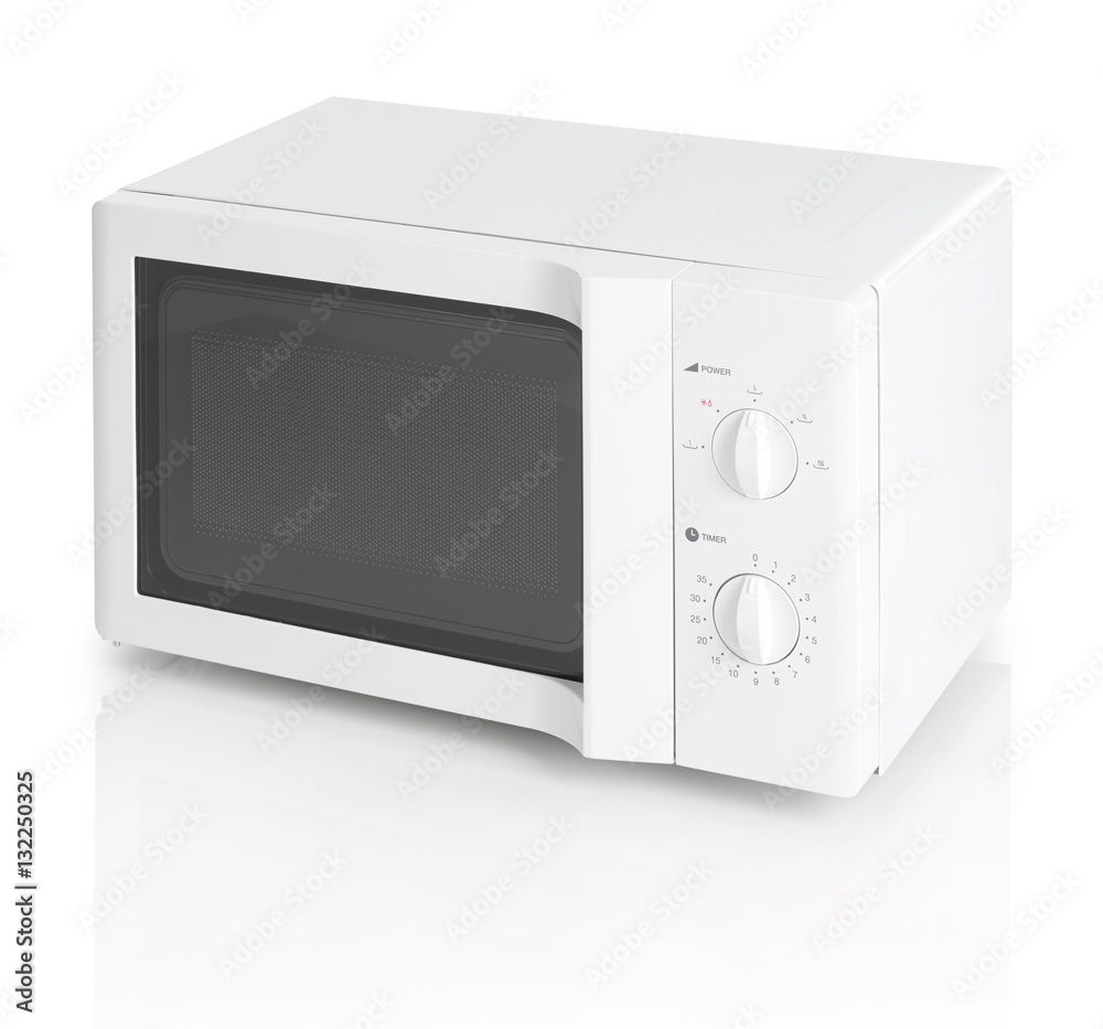 Microwave oven isolated on white Microwave oven isolated on white