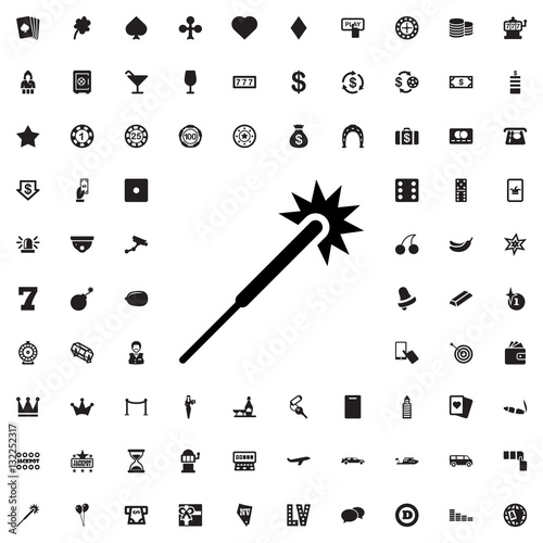 sparklers icon illustration