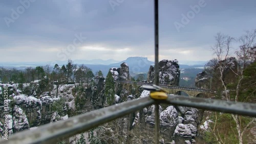 4k UHD germany saxon switzerland bastei clouds time lapse 11289
 photo