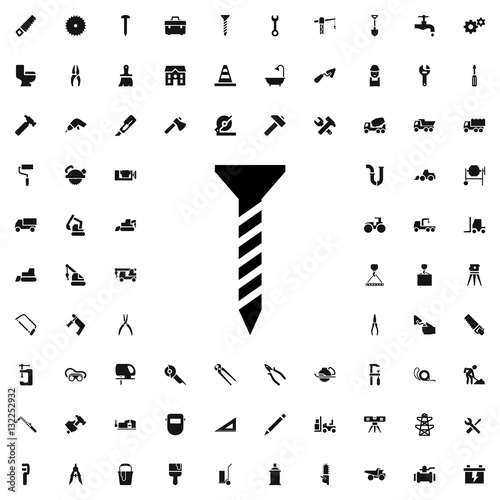 screw icon illustration