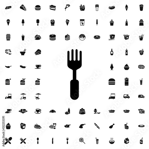 fork icon illustration