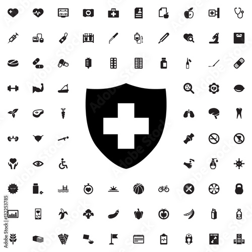 medical sign icon illustration