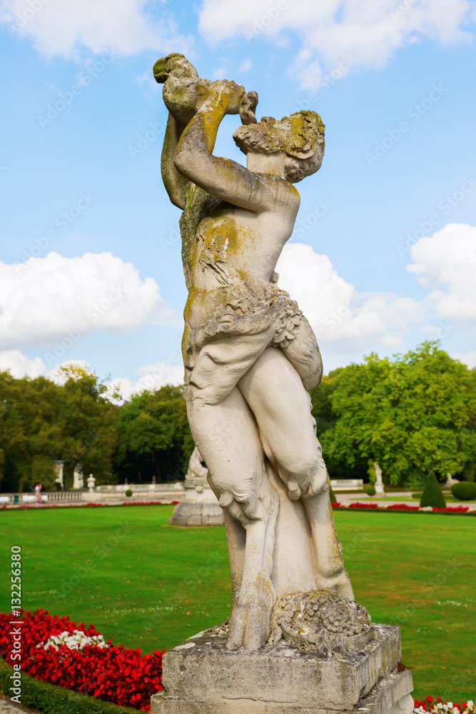 Obraz premium historic sculpture at Nordkirchen Castle, Germany