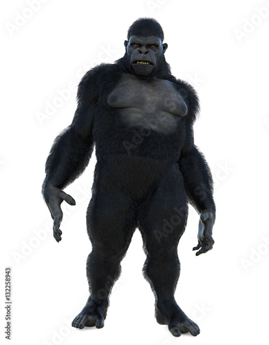 stand up gorilla