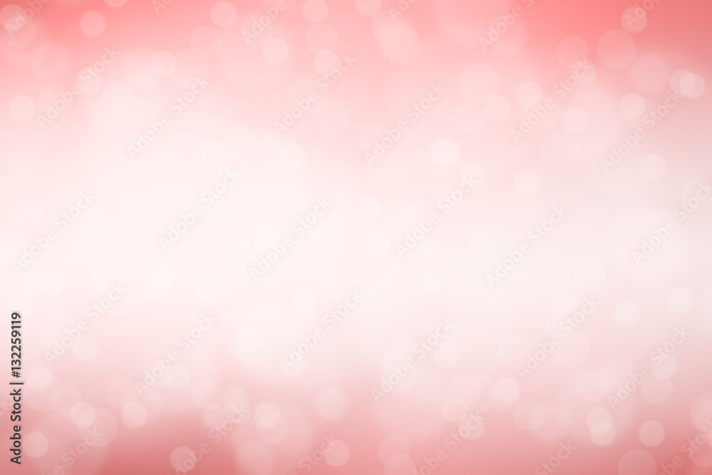 Abstract Blurred pink tone lights background.
