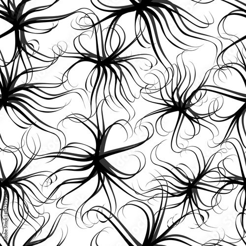 Abstract artistic background with curled pattern. Vector vintage illustration of curled lines pattern. Purple marble or acrylic texture imitation. Abstract diffusion colorful background