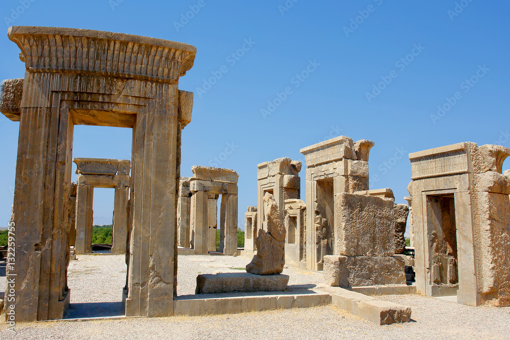 Persepolis  - ceremonial capital of the Achaemenid Empire in Iran
