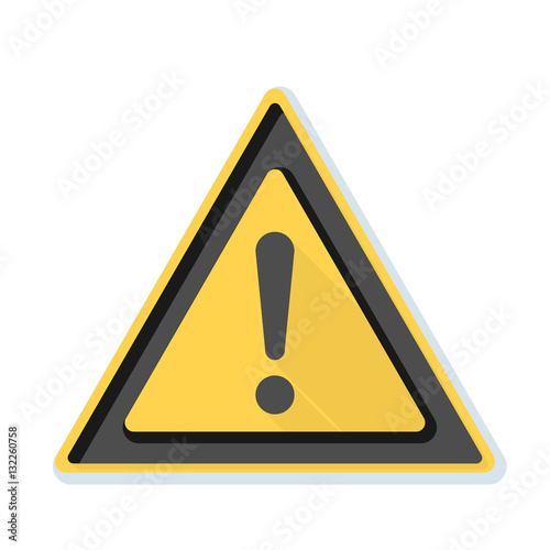 Exclamation Danger sign