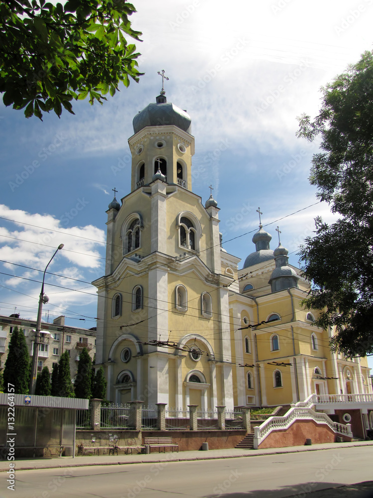 Greek-catholic cathedral  in Ternopil