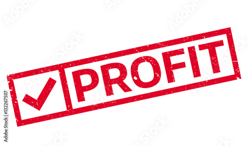 Profit rubber stamp