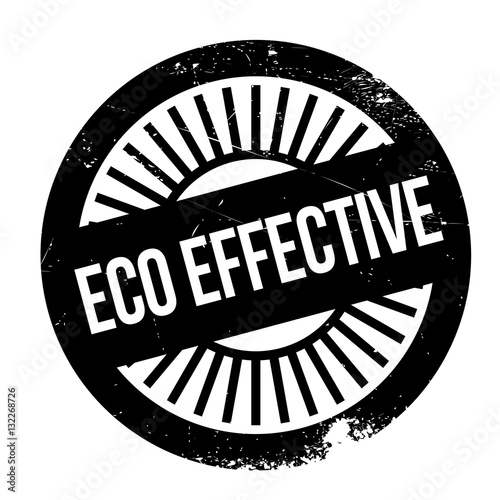 Eco effective stamp. Grunge design with dust scratches. Effects can be easily removed for a clean, crisp look. Color is easily changed.