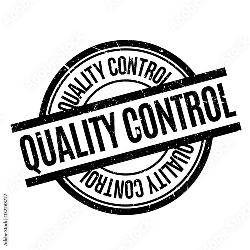 Quality Control rubber stamp