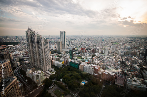 Vista su Tokyo