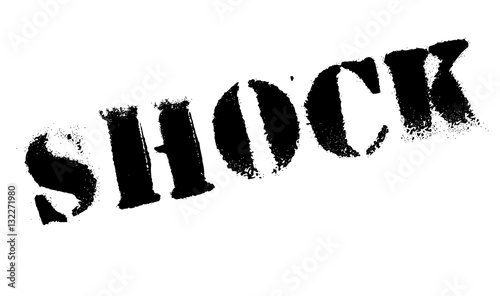 Shock rubber stamp