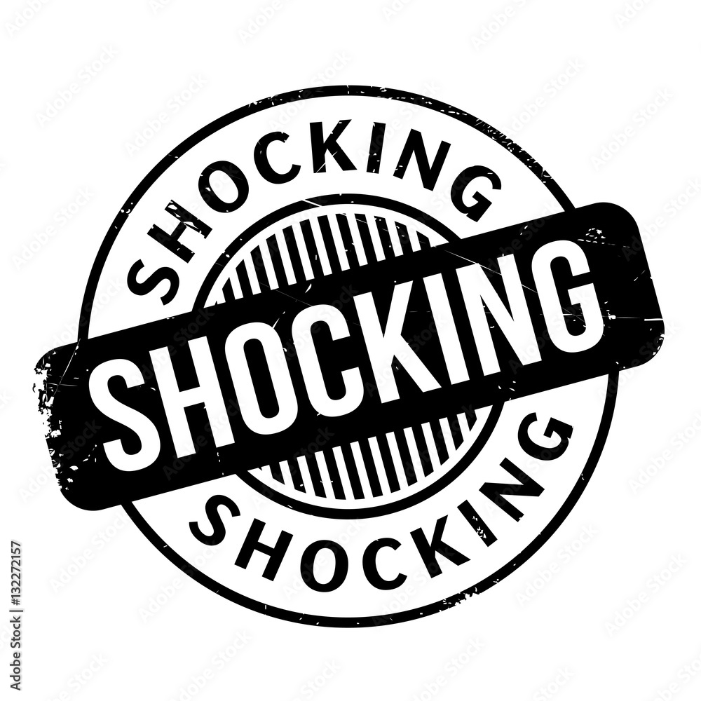 Shocking rubber stamp Shocking rubber stamp