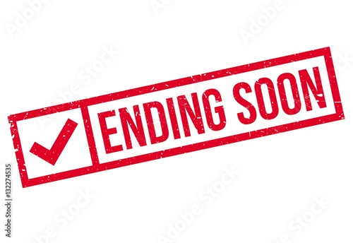 Ending soon stamp