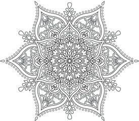 Foto auf Leinwand Mandala Mandala  © Kaye