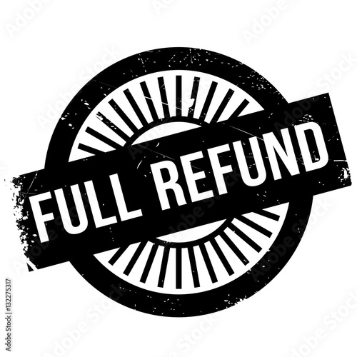 Full refund stamp